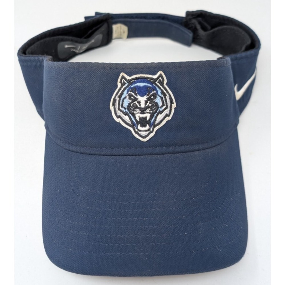 Lincoln University Blue Tigers Hat Golf Visor Cap HBCU Missouri Nike Dri Fit